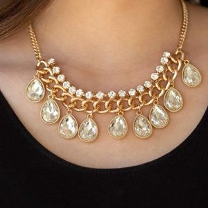 Necklace and earrings